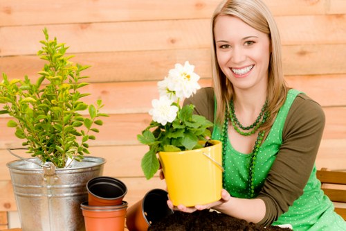 Trusted online landscaping payment with multiple secure methods